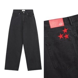 Scuffers Jumbo Jeans in Washed Black